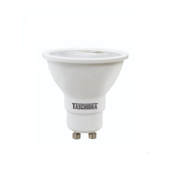 Lâmpada Led Dicróica Mr16 Dimerizável 7w Tdl 40 Taschibra 2700k