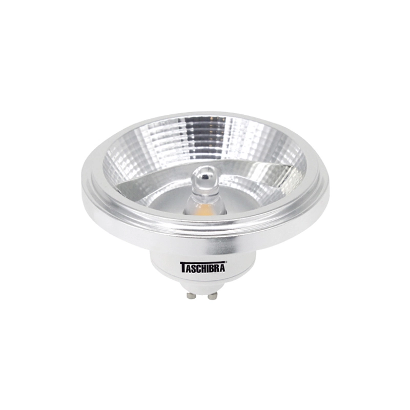 Lâmpada Led Taschibra Ar111 24° 12w Gu10 Bivolt 2700k Luz Amarela