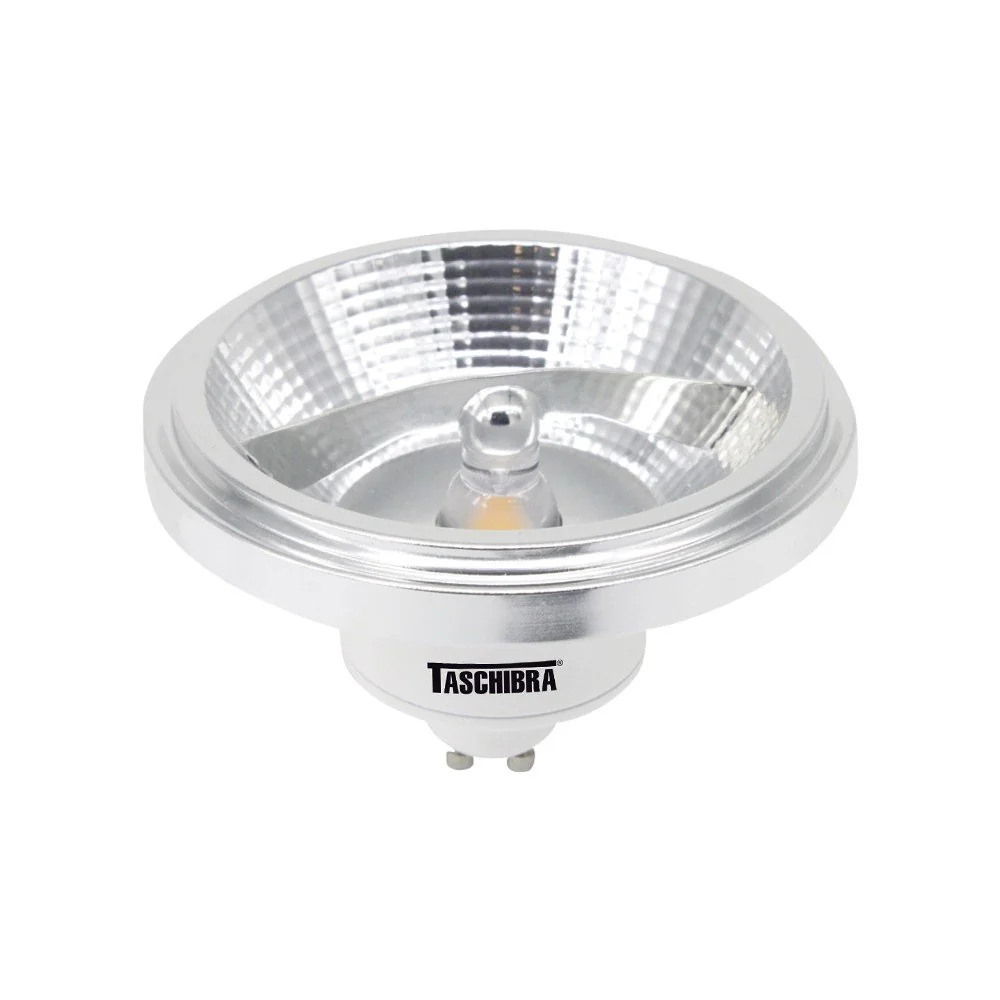 Lâmpada Led Ar111 12w 12° Gu10 Dimerizável Taschibra Bivolt 2700k Luz Quente