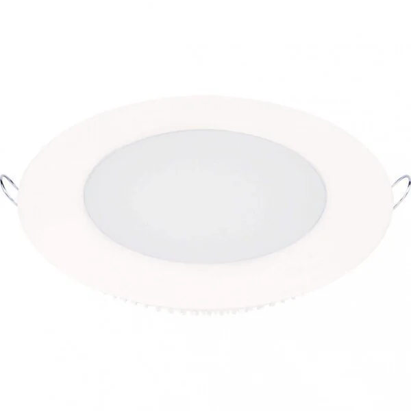 Painel Led de Embutir Redondo Lux 24w Autovolt Branco 30cm 6500k Luz Branca