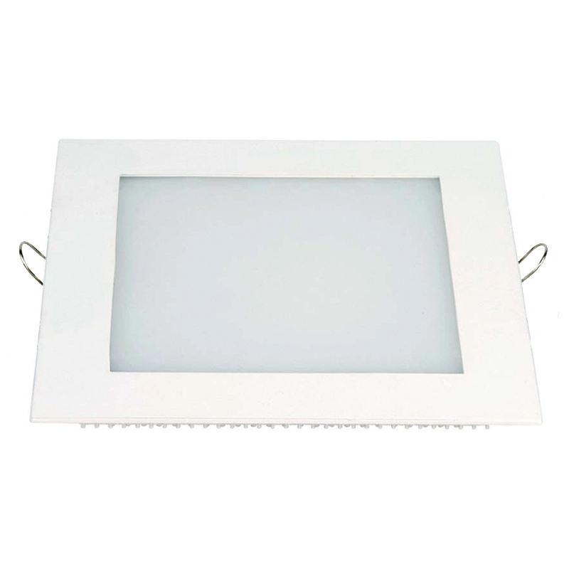 Painel Led de Embutir Quadrado Lux 24w Autovolt Branco 30cm 6500k Luz Branca