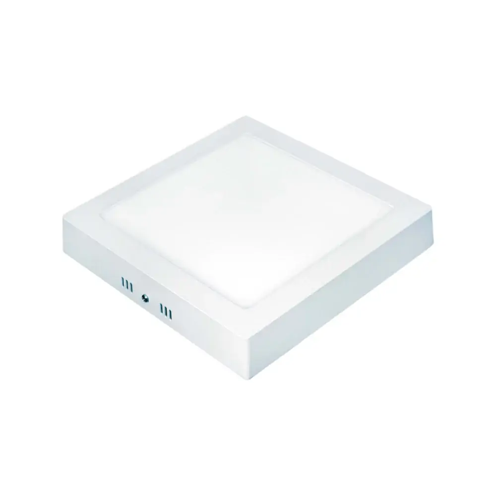 Painel Led de Sobrepor Quadrado Lux 18w Autovolt Branco 22cm 6500k Luz Branca