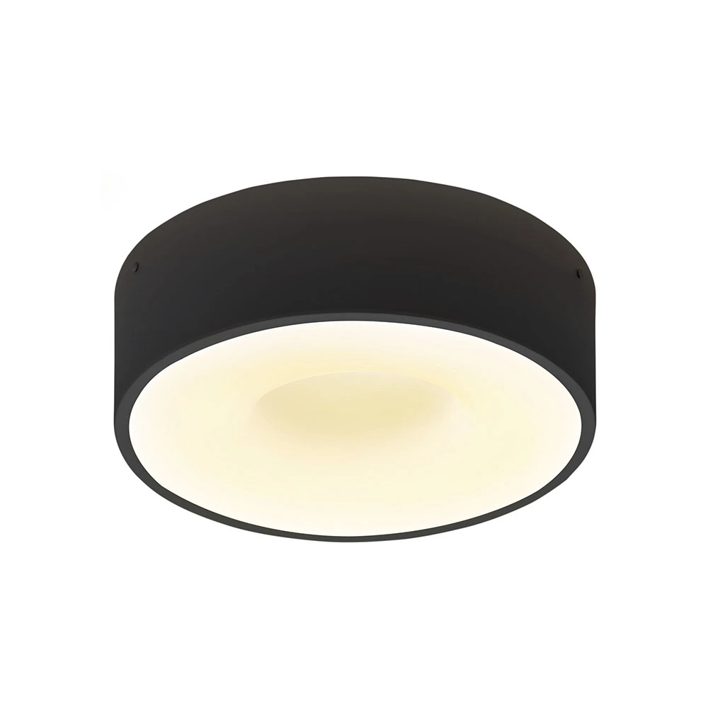 Plafon LED 40W Luz Amarela Metal e Plástico Sushi Taschibra