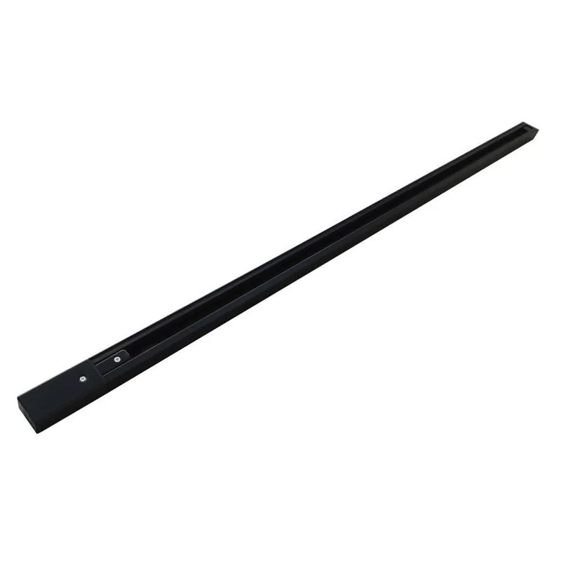 Trilho Eletrificado Para Spot Taschibra Direct Com 1 Metro Bivolt Preto