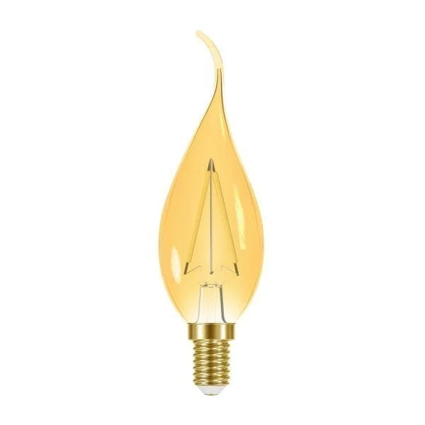 Lâmpada Led Filamento Vintage 3w B35 Taschibra 127v 2200k