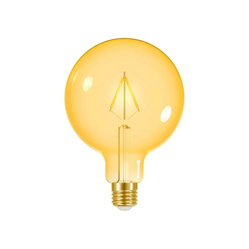 Lâmpada Led Taschibra Filamento Vintage G125 3w Bivolt E27