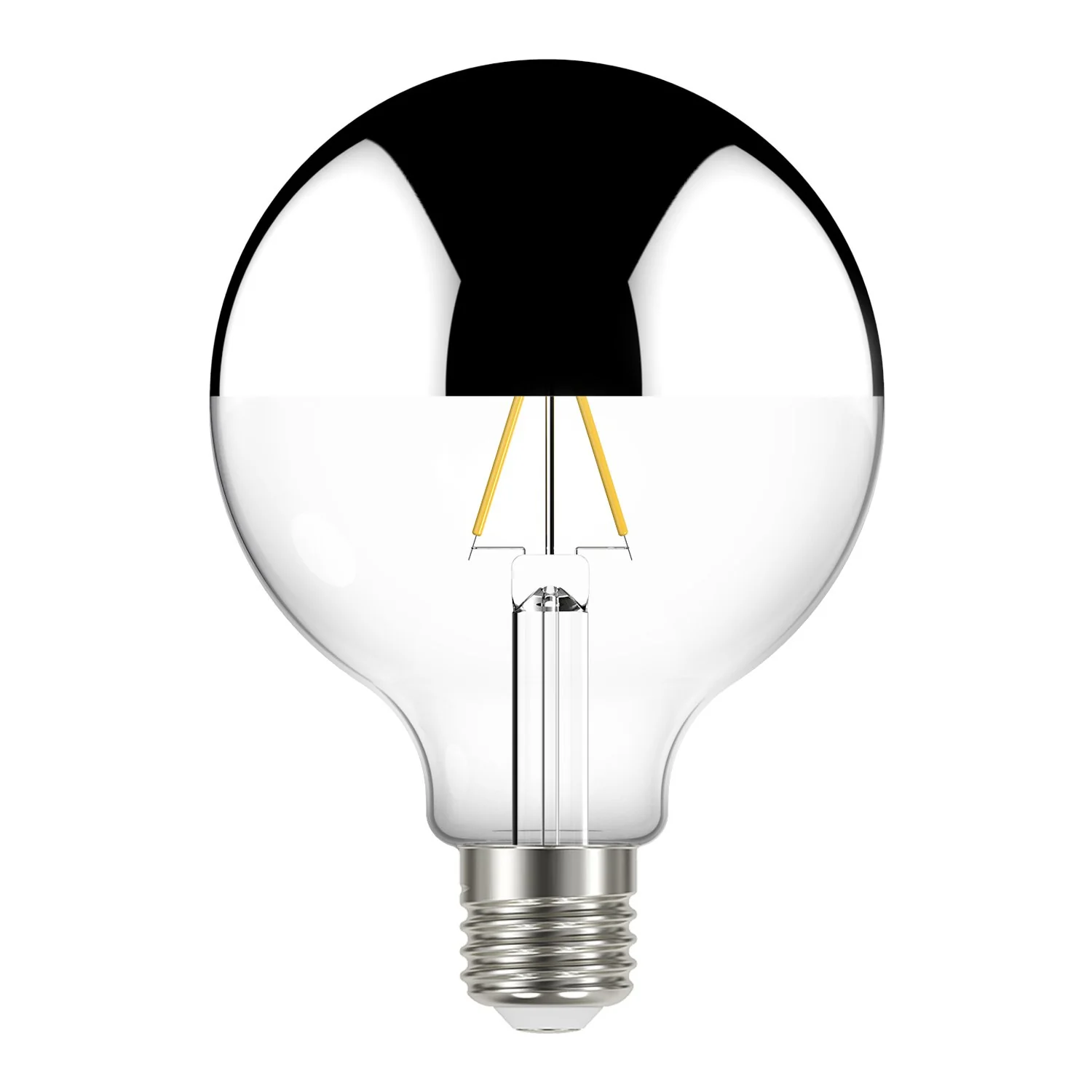 Lâmpada LED Filamento Defletora 3W Globo G95 Taschibra Luz 2200K