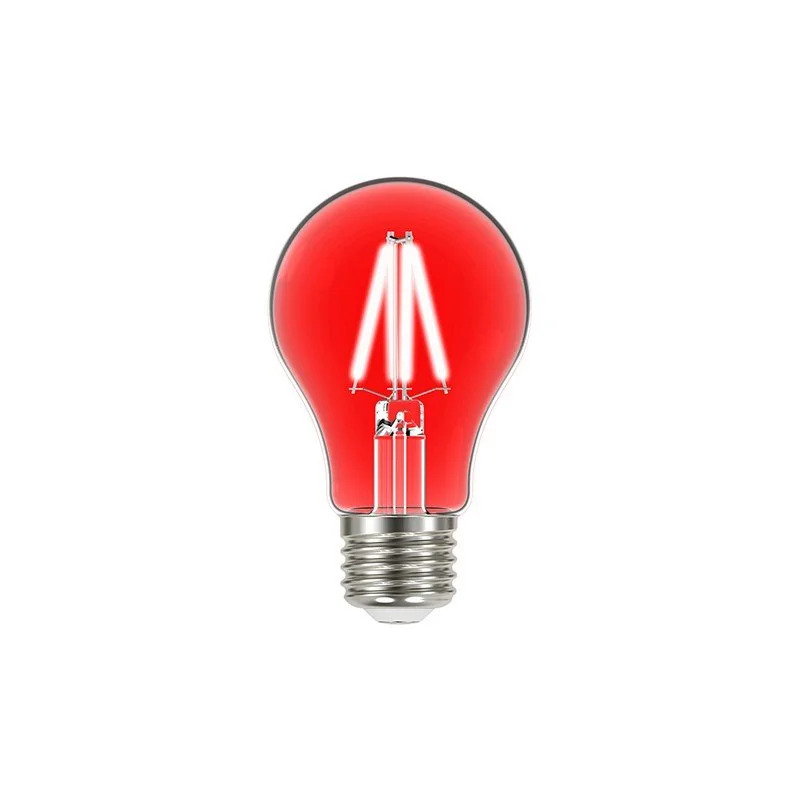Lâmpada Led Taschibra Filamento Color A60 4w Bivolt E27 Vermelho