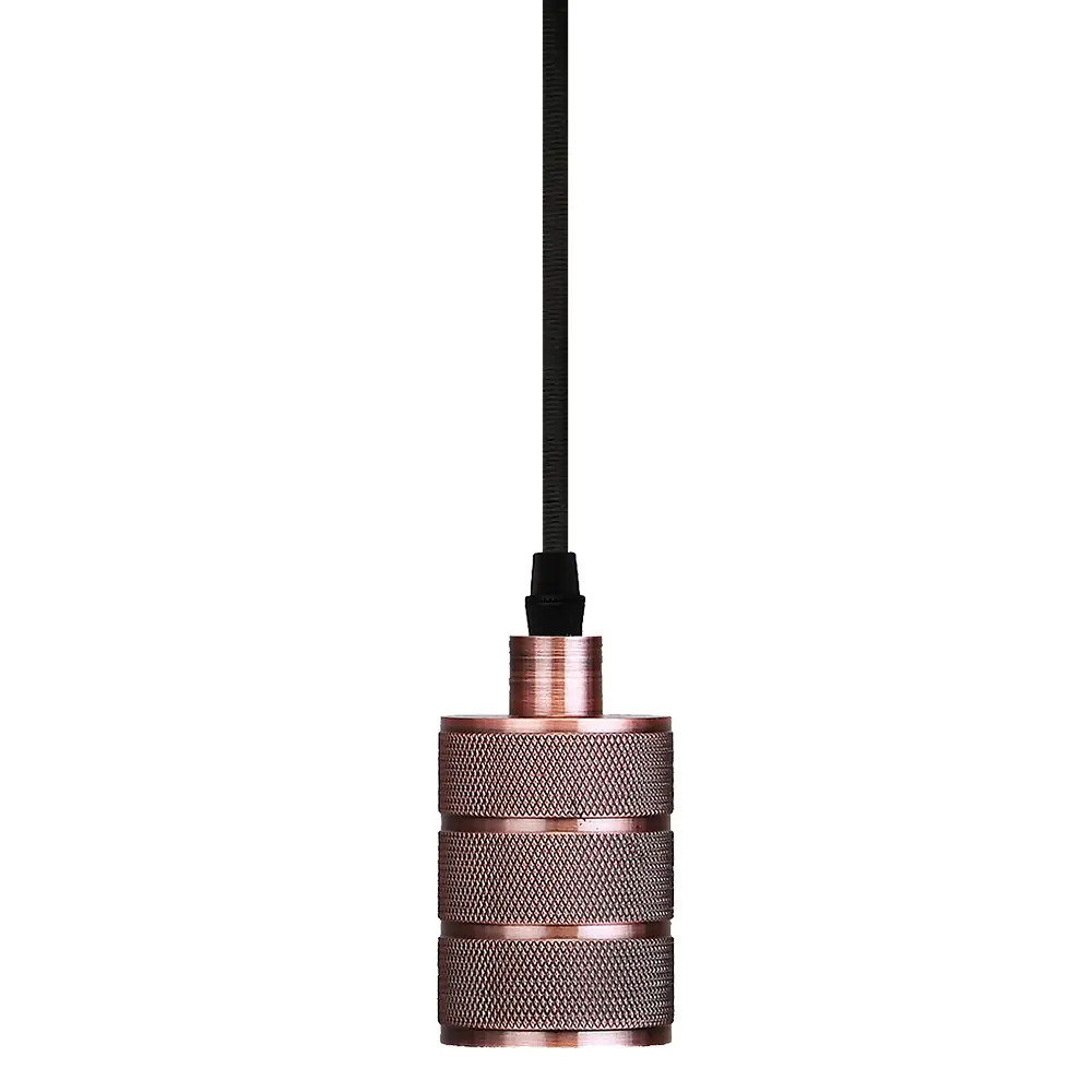 Pendente Taschibra Dot Metal Rock E27 Bivolt Cobre