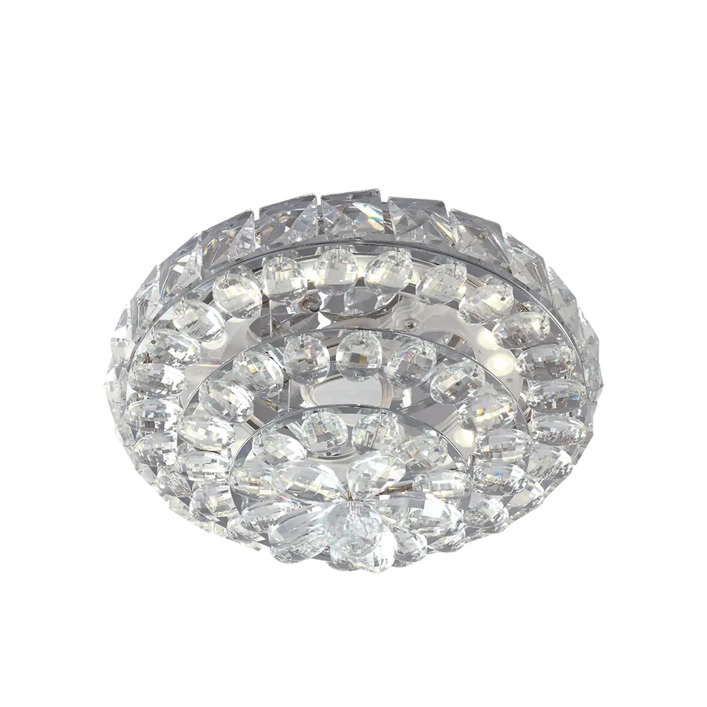 Plafon Taschibra Moder Cristal Redondo Led Dual Color Bivolt