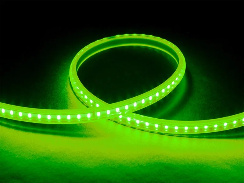 Fita Led Taschibra 5w/m 120 Leds Techcord Ip65 220v Valor Do Metro Verde