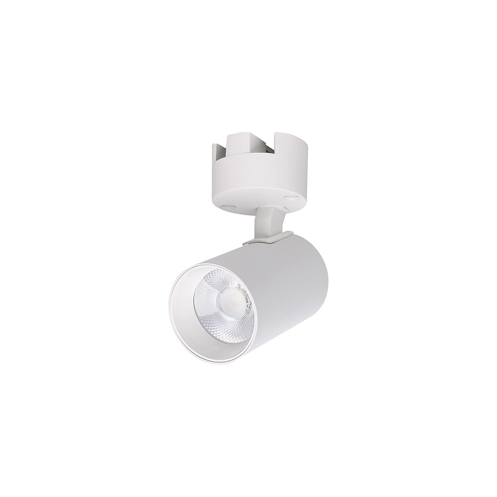 Spot Direcionável Para Trilho Eletrificado Taschibra Doppio Led Mr16 7w Bivolt Branco 3000k Luz Amarela 15090411