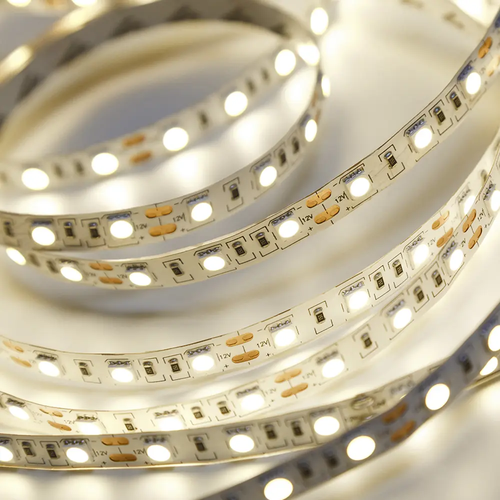 Fita De Led 16w 180 Leds/m 12v Taschibra Luz Quente 3000k Autocolantecom 5 Metros