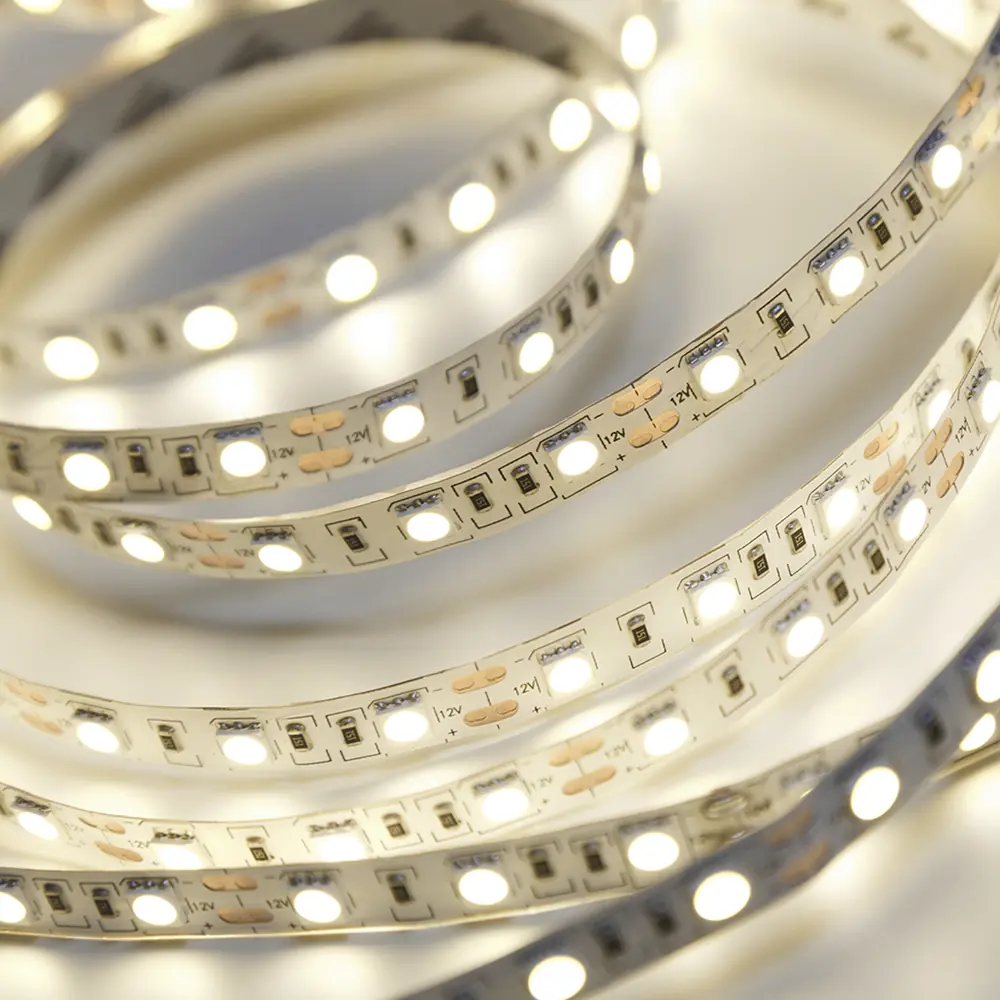 Fita De Led 16w 180 Leds/m 12v Taschibra Luz Neutra 4000k Autocolante Com 5 Metros