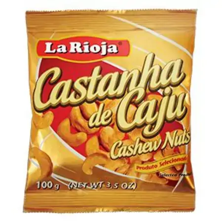 Castanha De Caju 50/rts 100g La Rioja