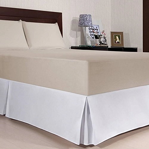 Saia Para Cama Box Solteiro Kacyumara Branca
