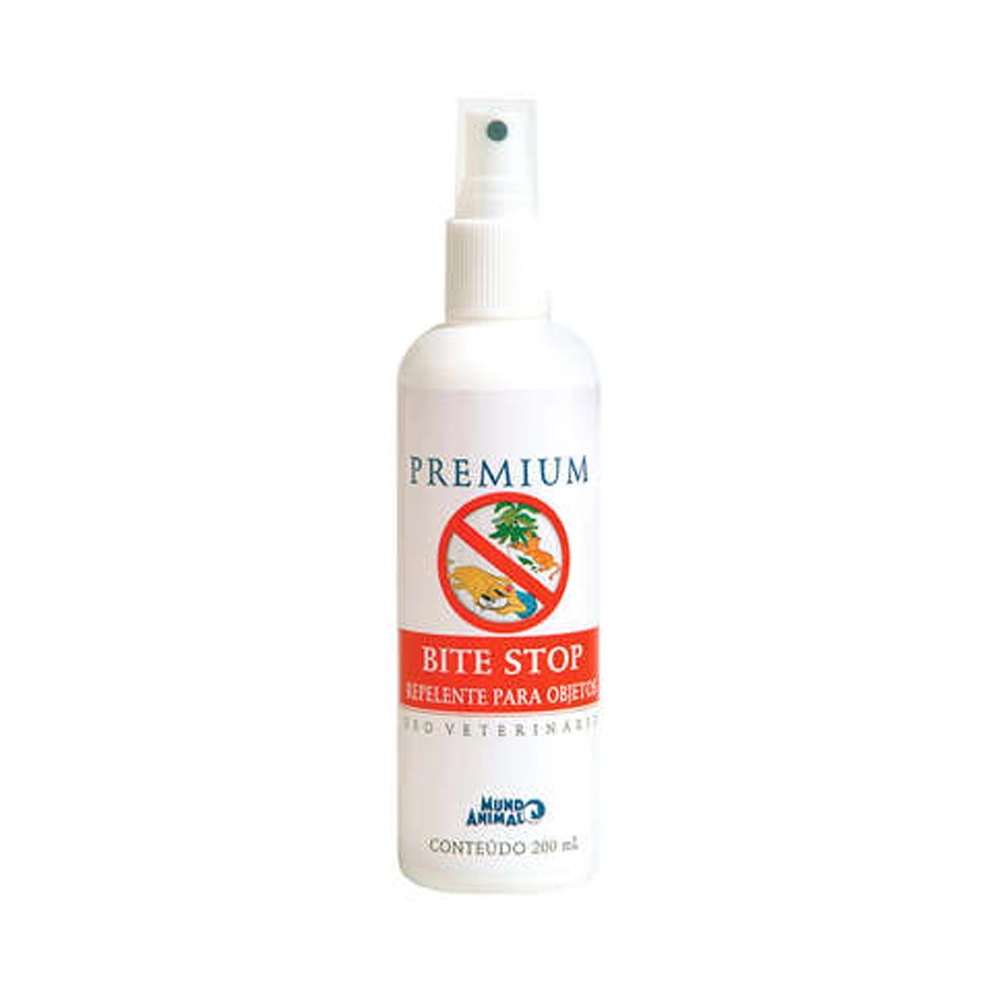 Repelente Premium Bite Stop 200ml Mundo Animal