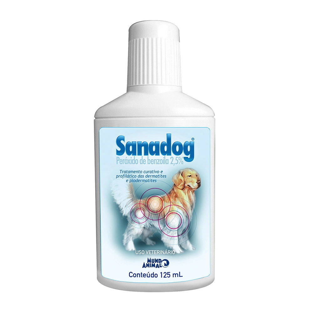 Shampoo Sanadog Mundo Animal 125 ml