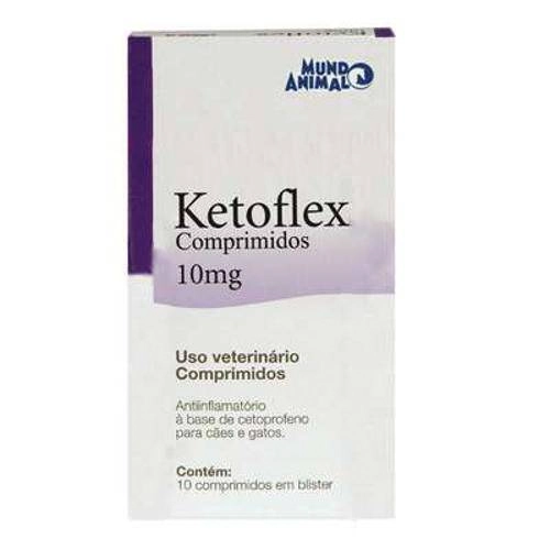 Ketoflex Caixa Com 10 Comprimidos 10mg