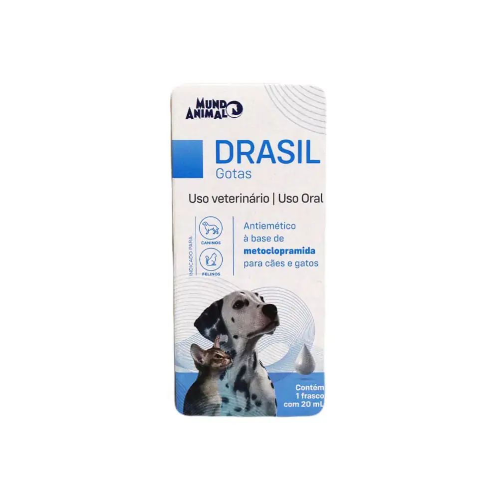 Drasil Antiemético 20ml Mundo Animal
