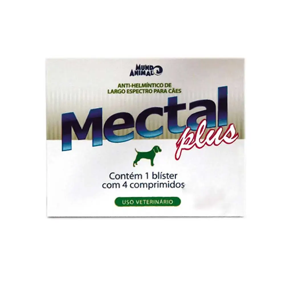 Mectal Cães 10kg Mundo Animal