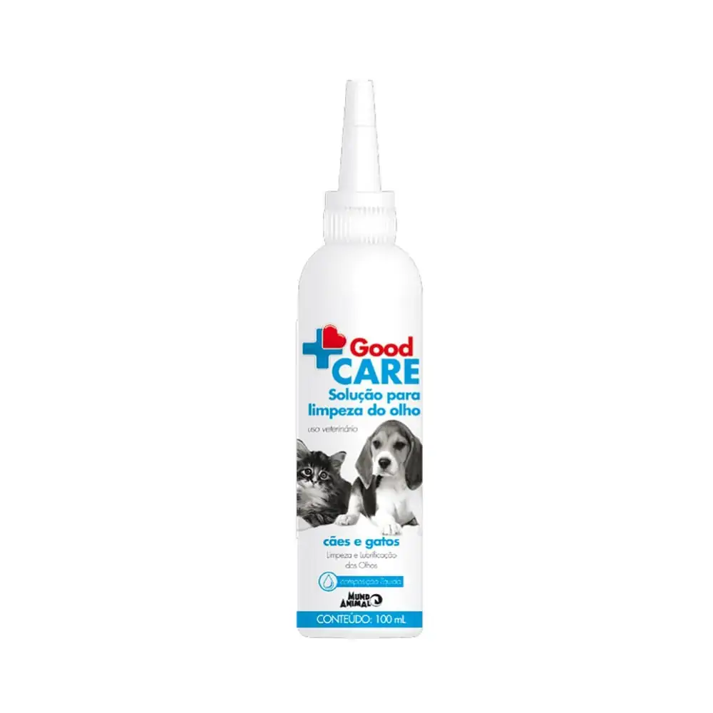 Solução Limpeza dos Olhos Good Care Mundo Animal 100ml