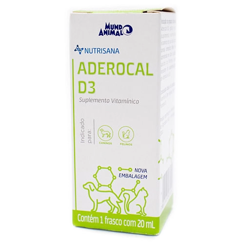 Suplemento Vitamínico Aderocal D-23 Nutrisana 20ml