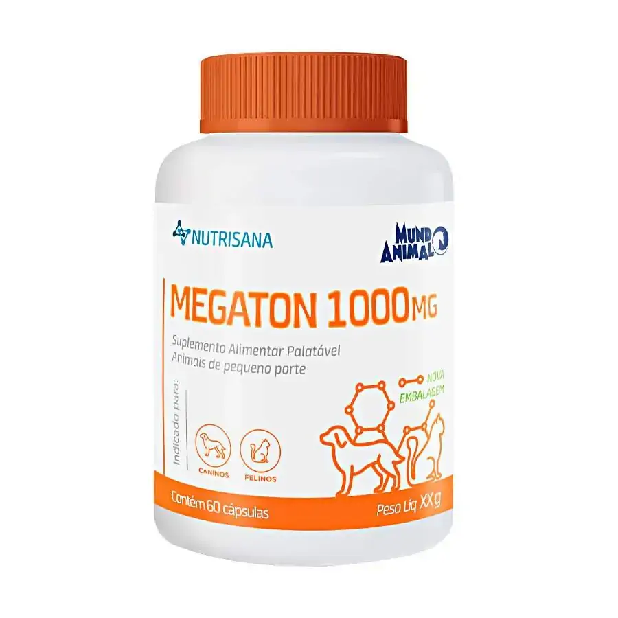 Nutrisana Megaton 1000 Mg 60 Caps