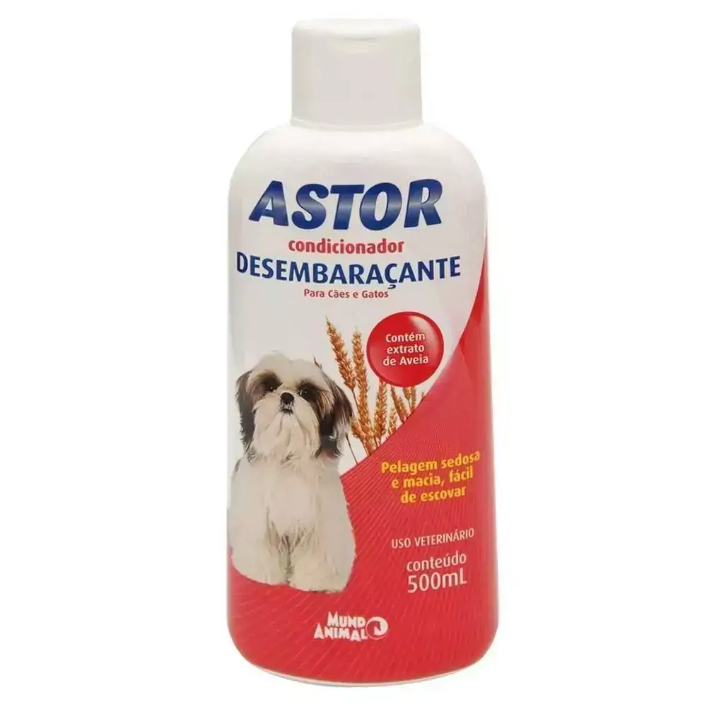 Condicionador para Cães e Gatos Astor Mundo Animal 500ml