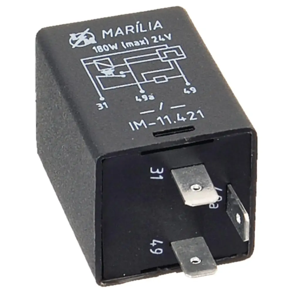 Relê do Pisca 3 Terminais 24V - MARILIA IM11421