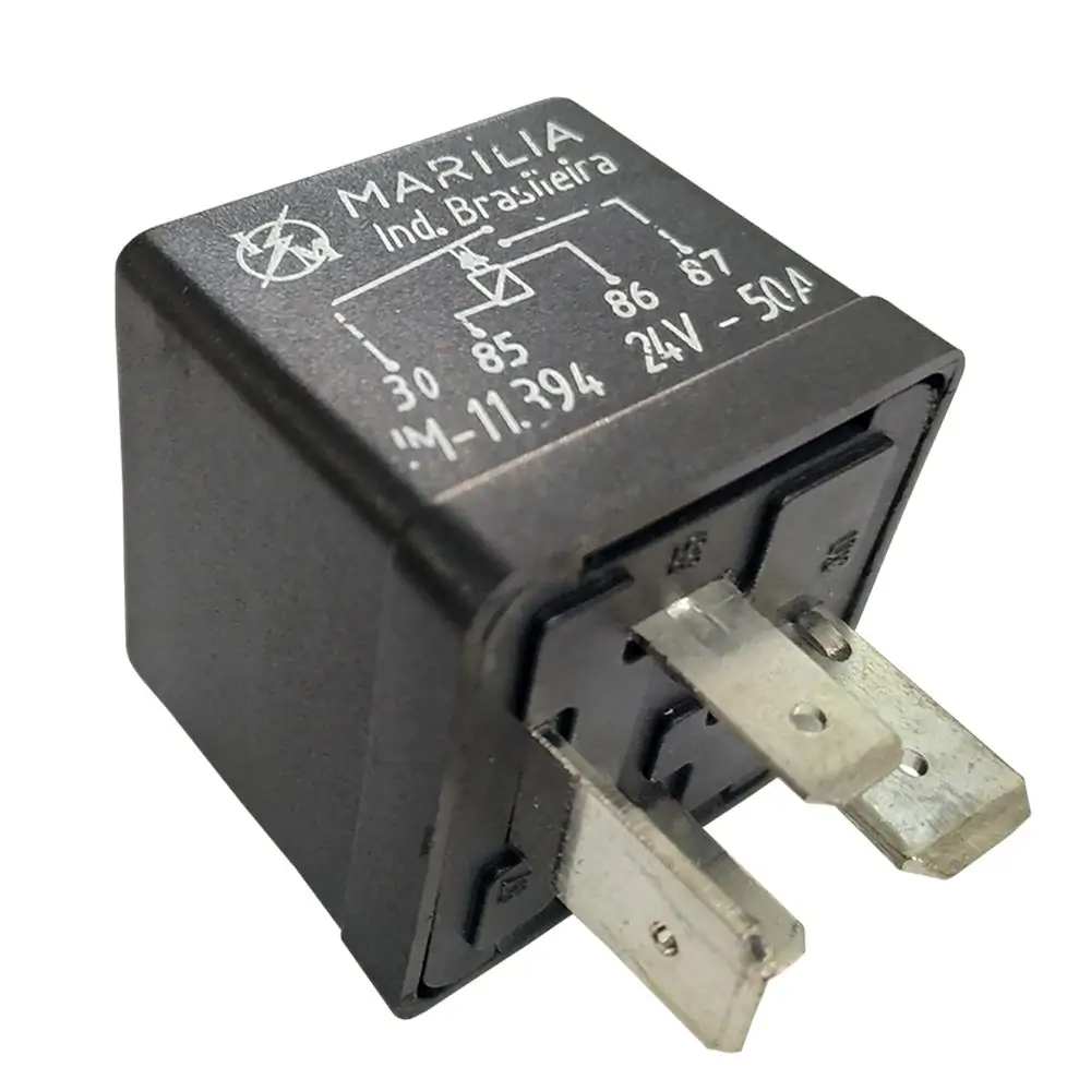 Relê Auxiliar 4 Terminais 24V - MARILIA IM11394