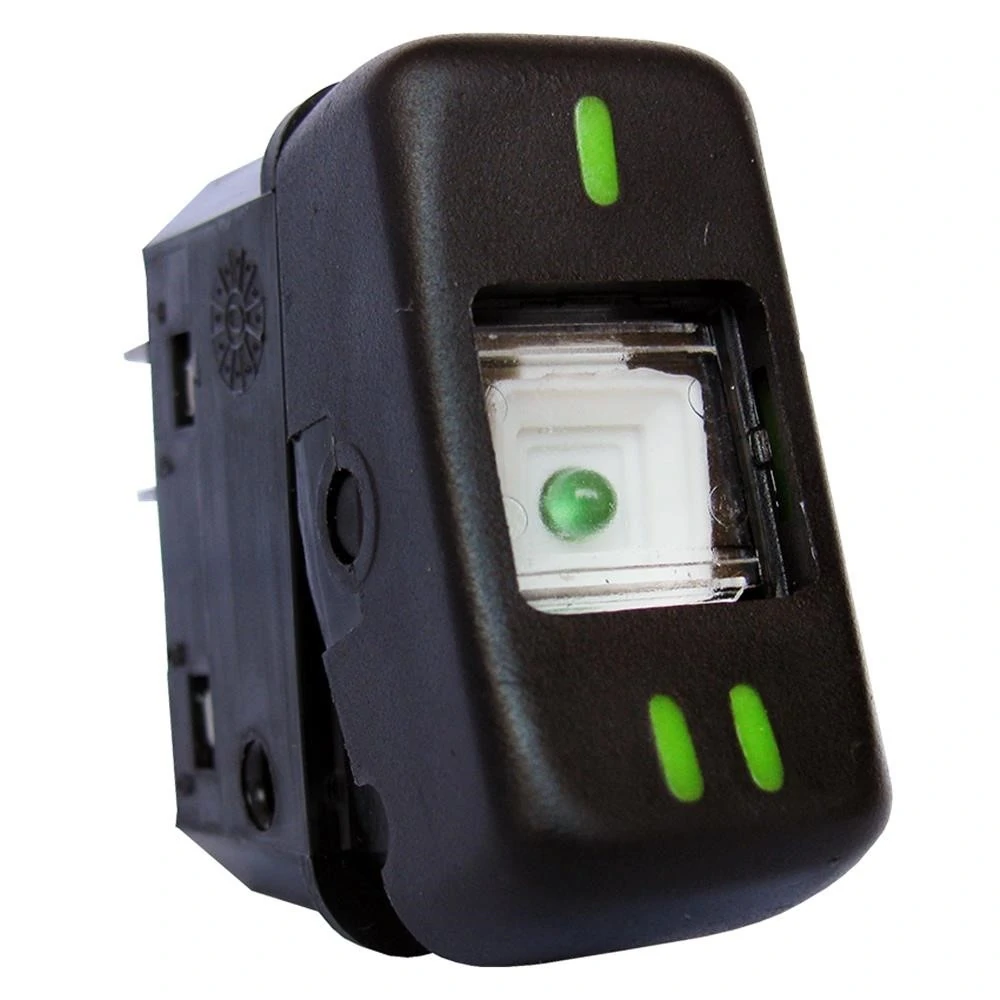 Botão do Interruptor de Tecla 24V Preto - MARILIA IM11565
