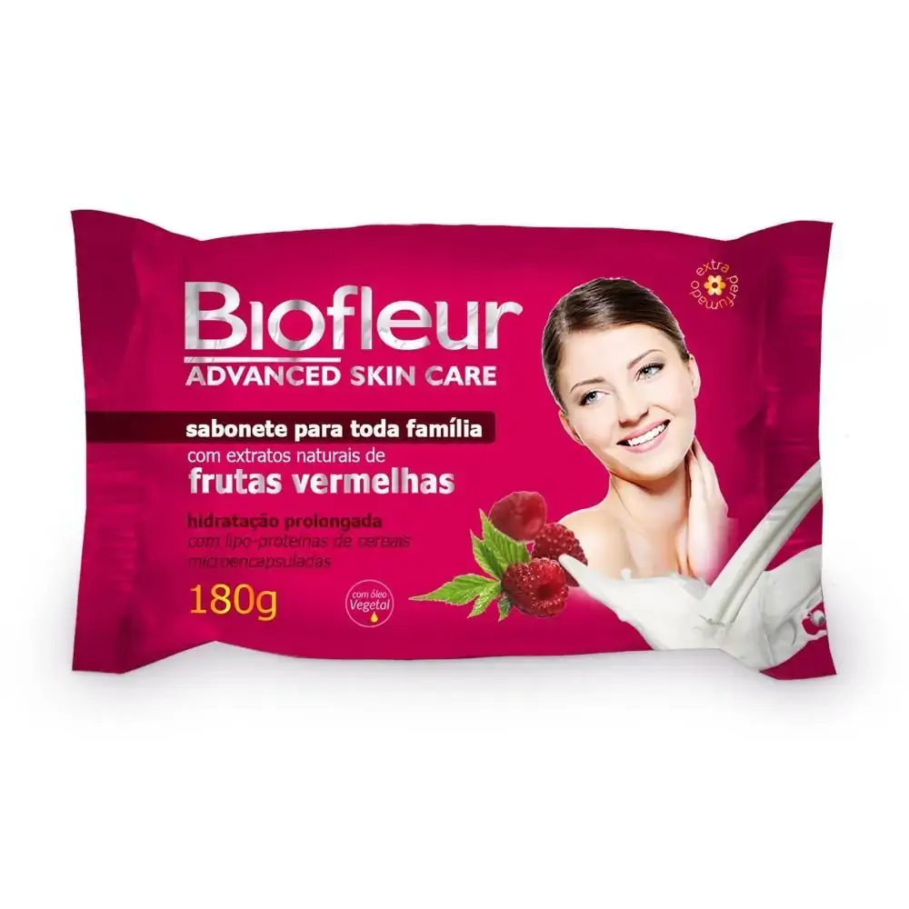 Sabonete Biofleuer Frutas Vermelhas Skin Care