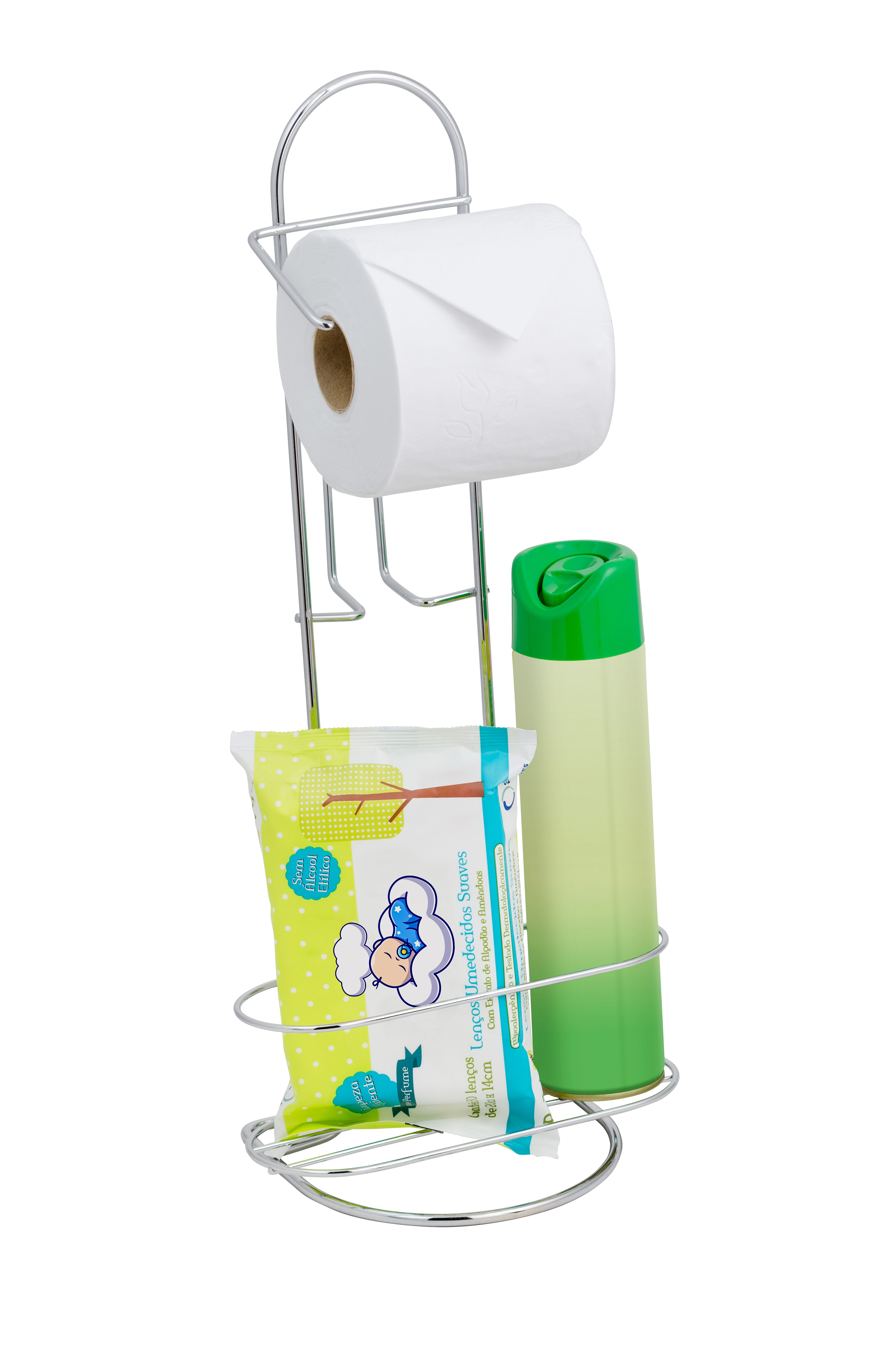 Suporte Papel Higienico Prateleira Cromado 841 1 Passerini