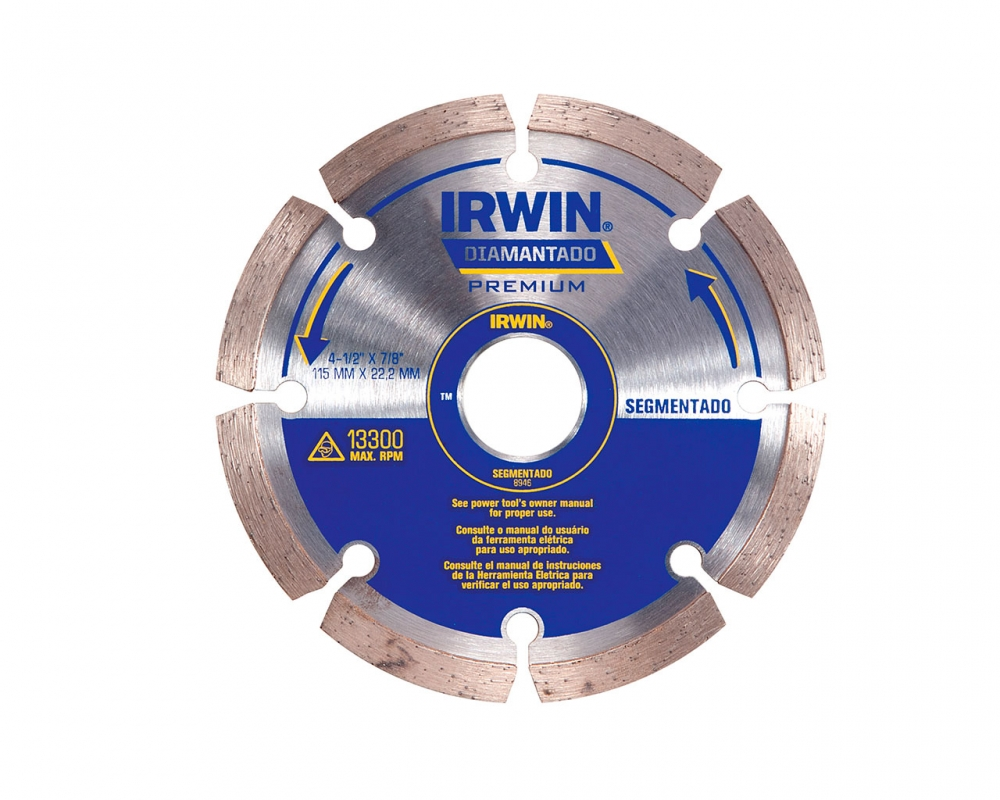 Disco Diam Irwin Segmentado 110mm Blister