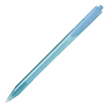 Caneta Esf.retratil 1,0mm Kilom.100 Azul  Cx 12 Un