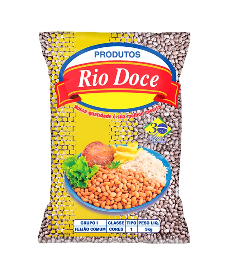 Feijao Carioca Rio Doce 5 Kg