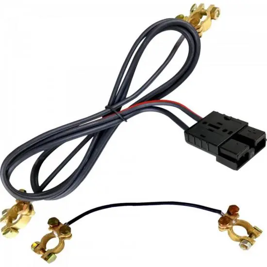Cabo Para Conexao Debateria 24v Preto Ts Shara