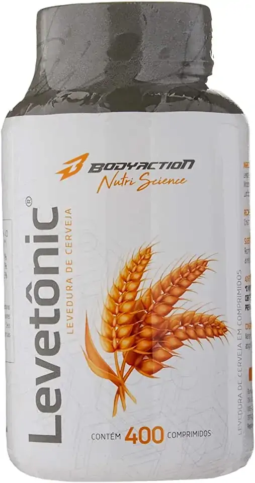 Levetônic Levedo De Cerveja 400 Tabletes Rainha Nutracêuticos