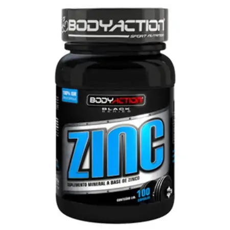 Esportivo Body Action Zinc Pote 100 Cápsulas