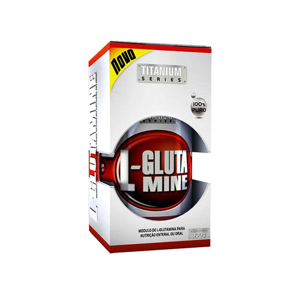 Esportivo Titanium L Glutamine Pote Pó 300 Gramas