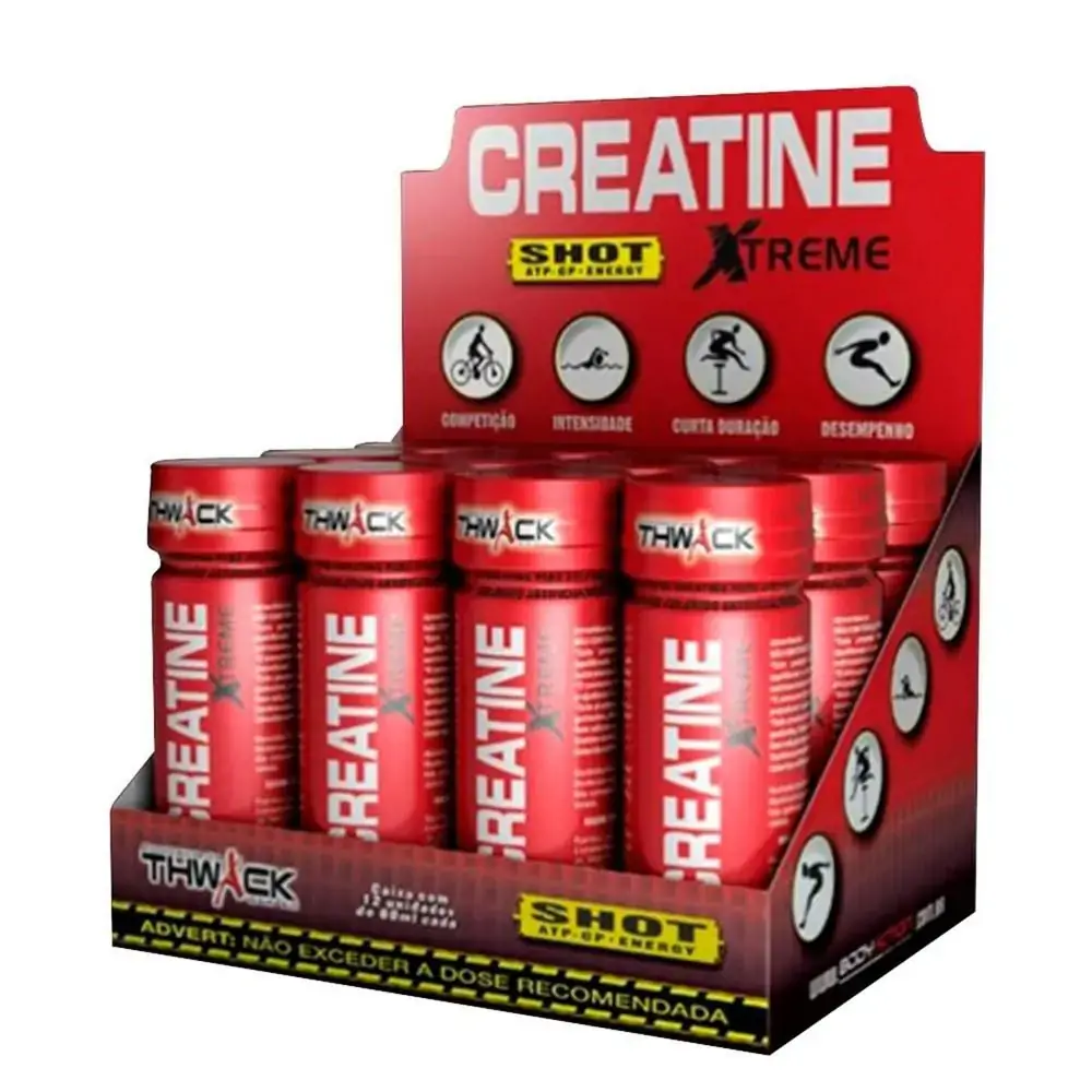 Creatina Shot Extreme Morango 60ml