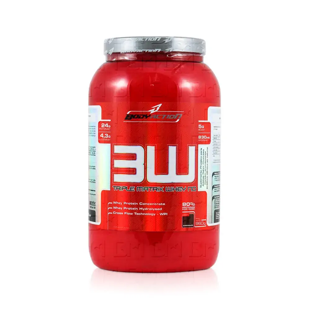 3 Whey Protein Nox Chocolate 900gr .