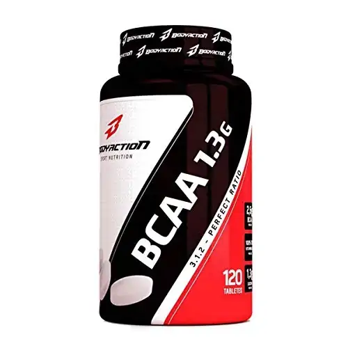 Esportivo Body Action Bcaa 2:1:1 Pote 120 Cápsulas