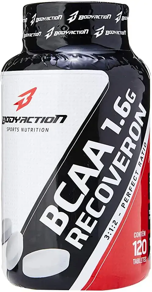 Bcaa 1.6g Recoveron 120 Capsulas Body Action 4001007