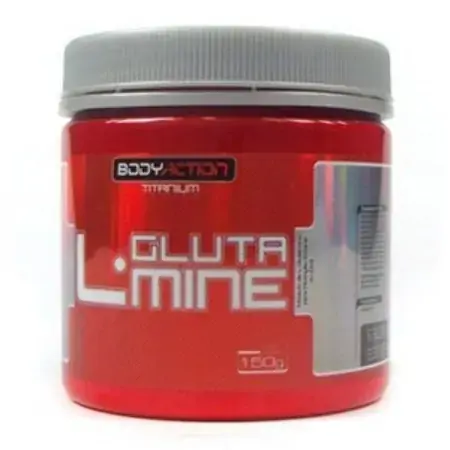 Esportivo Body Action L Glutamine Pote Pó 150 Gramas