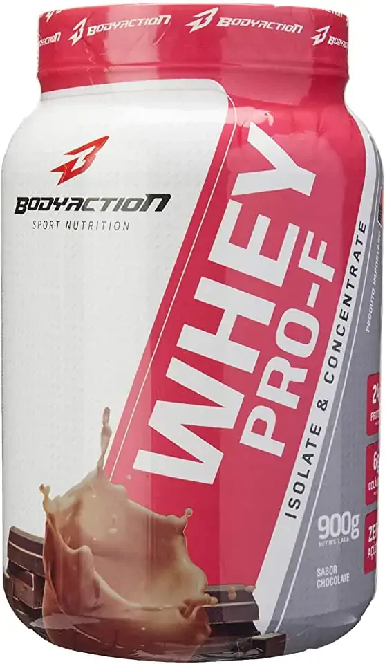 Esportivo Body Action Whey Pro F Pote Pó 900 Gramas