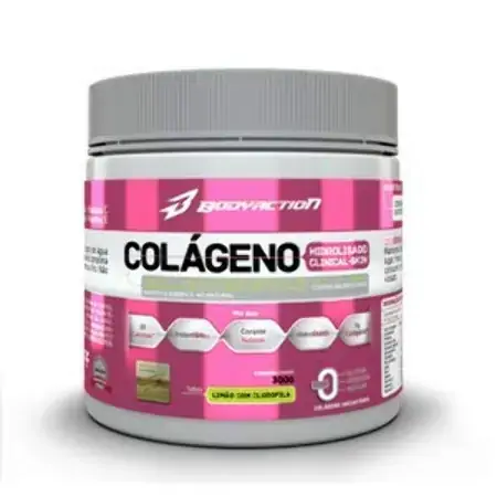 Colageno Clin/skin 300g Limao /clorofila Body Action