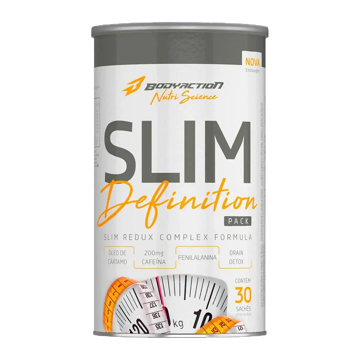 Esportivo Body Action Slim Definition Pro F Pote 30 Sachê