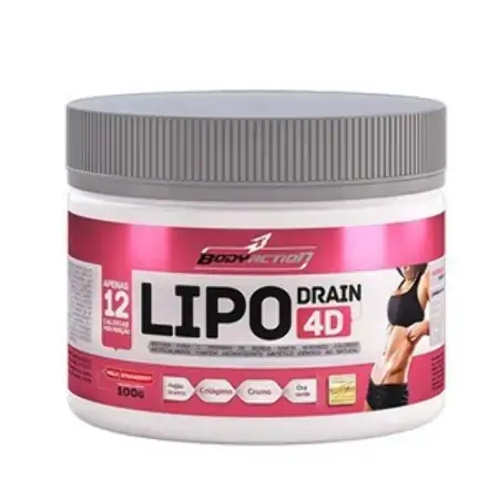 Body Action Lipo Drain 4d Pote Pó